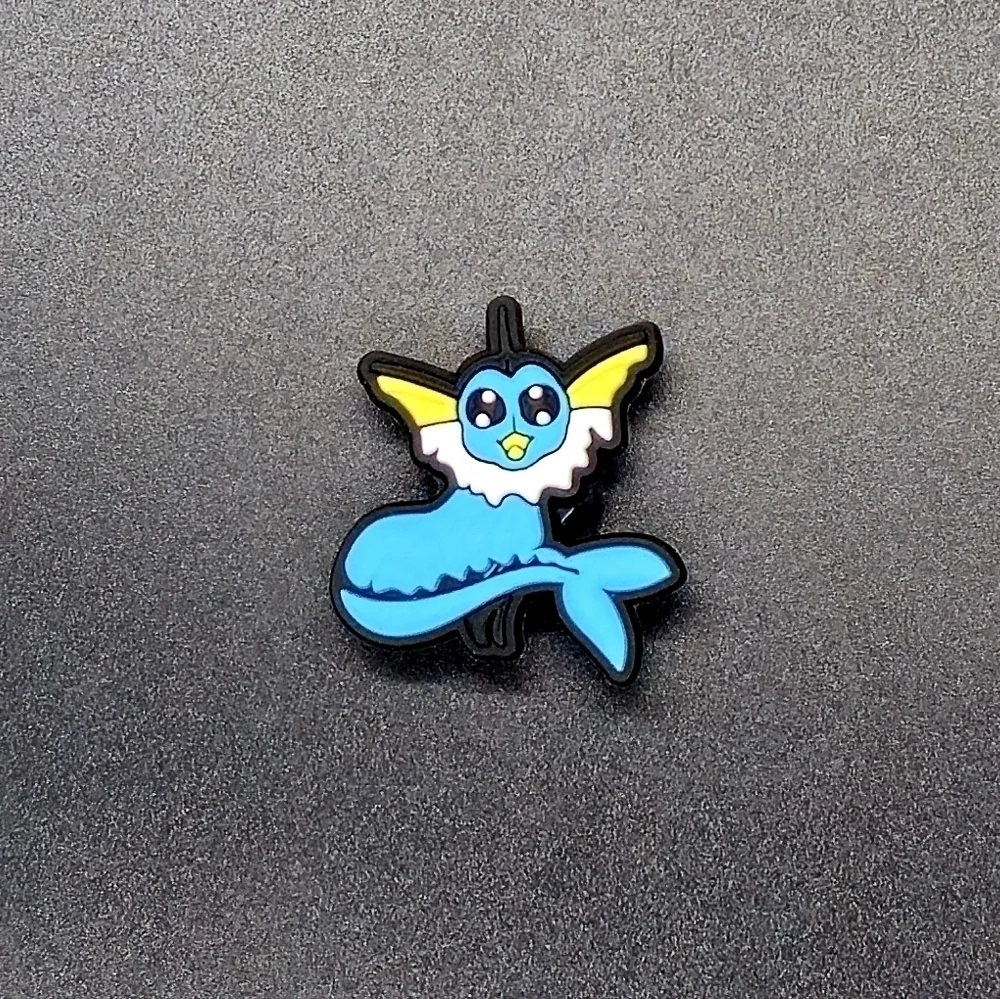 (5/$15) Pokemon Vaporeon Croc Charm